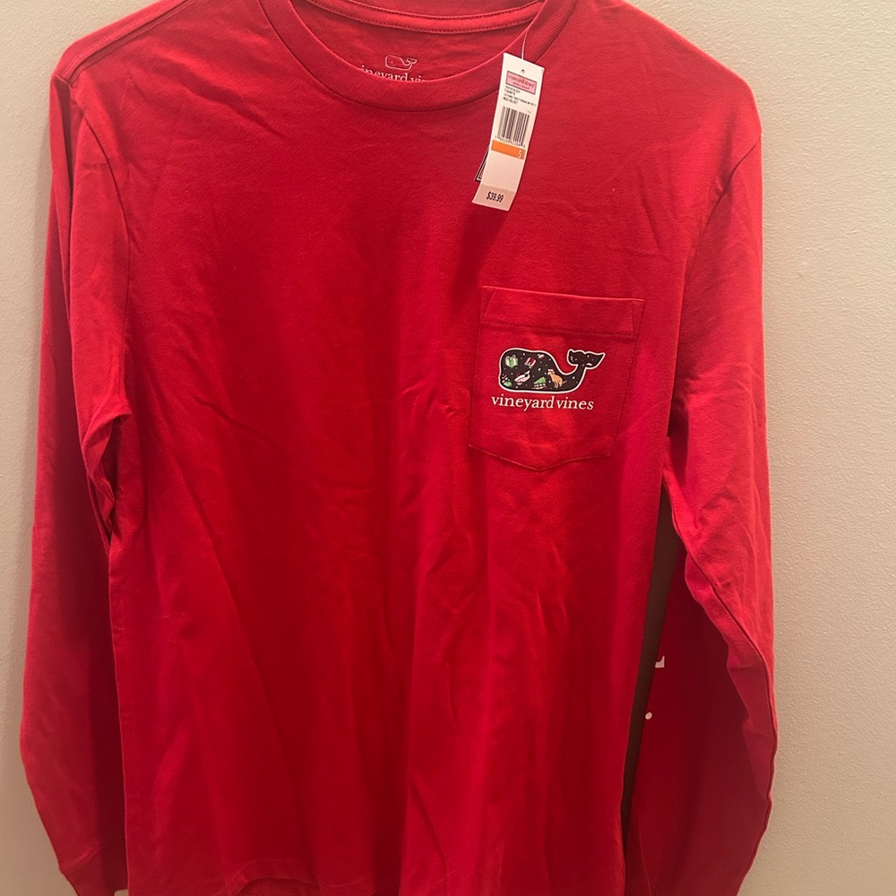 Vineyard Vines Unisex Christmas Long Sleeve Tee